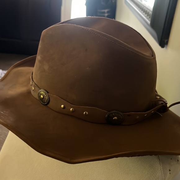STETSON RODEO DR Roxbury Shapable Distressed Leather Hat-Unisex - Picture 8 of 17